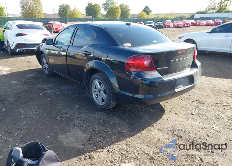 2013 Dodge Avenger Sxt из США, поврежденный, VIN 1C3CDZCB5DN610900